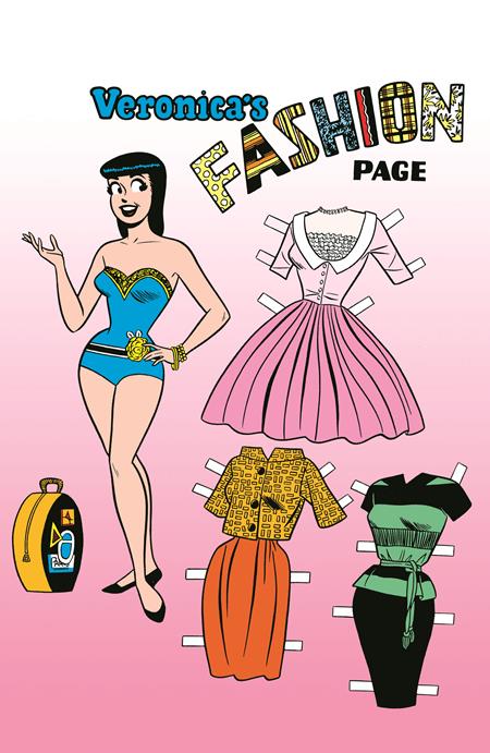 08/26/2026 ARCHIE COMICS 85TH ANNIVERSARY PRESENTS BETTY & VERONICA FASHION PAGES (ONE-SHOT) CVR F DAN DECARLO ARCHIE COMICS PUBLICATIONS