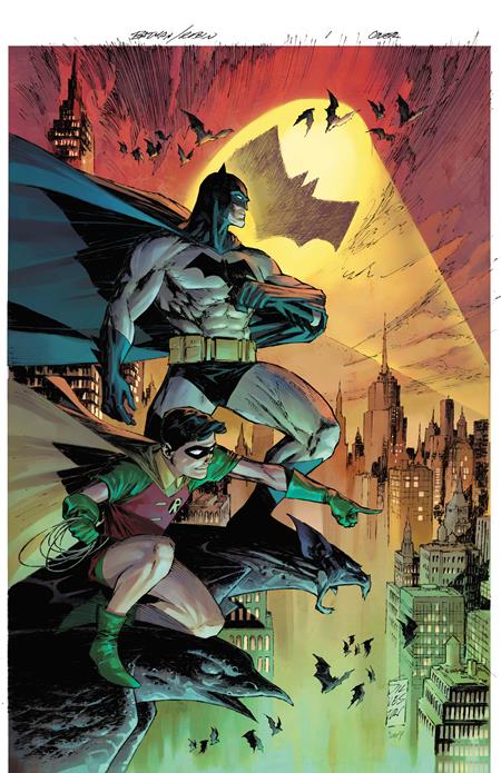 08/12/2026 BATMAN & ROBIN YEAR ONE DYNAMIC DUOS #1 (OF 12) CVR B MARC SILVESTRI CARD STOCK VAR DC COMICS