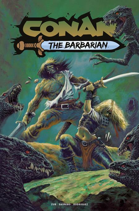 08/26/2026 CONAN THE BARBARIAN #34 CVR D ESAD RIBIC VAR (MR) TITAN COMICS
