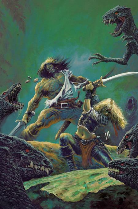 08/26/2026 CONAN THE BARBARIAN #34 CVR E JUAN ALBERTO HERNANDEZ VIRGIN CARDSTOCK VAR (MR) TITAN COMICS