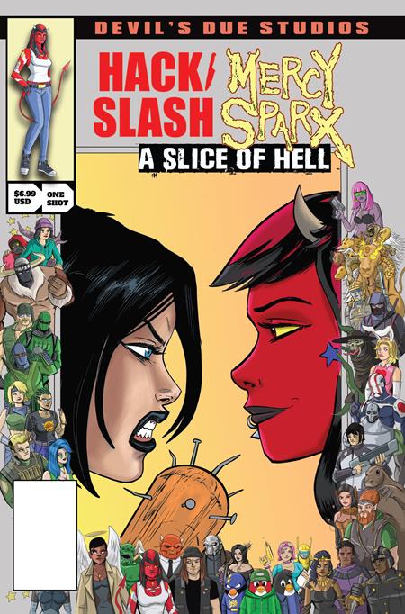08/05/2026 DEVILS DUE PRESENTS HACK SLASH MERCY SPARX #1 (ONE-SHOT) CVR B TIM SEELEY JOSH BLAYLOCK HOMAGE VAR ( MASSIVE PUBLISHING