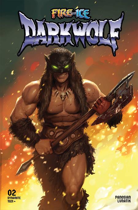 08/12/2026 FIRE AND ICE DARKWOLF #2 CVR B STJEPAN SEJIC VAR DYNAMITE ENTERTAINMENT