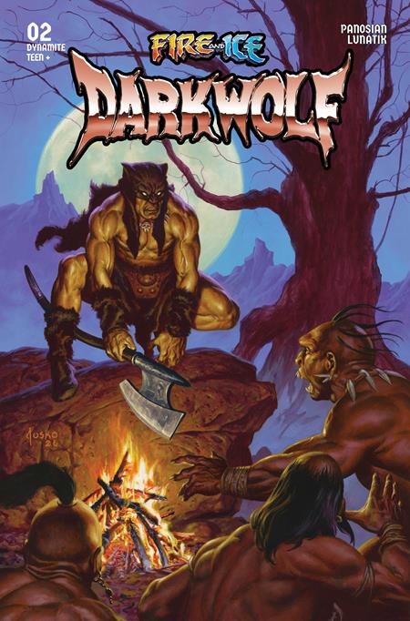 08/12/2026 FIRE AND ICE DARKWOLF #2 CVR C JOE JUSKO VAR DYNAMITE ENTERTAINMENT