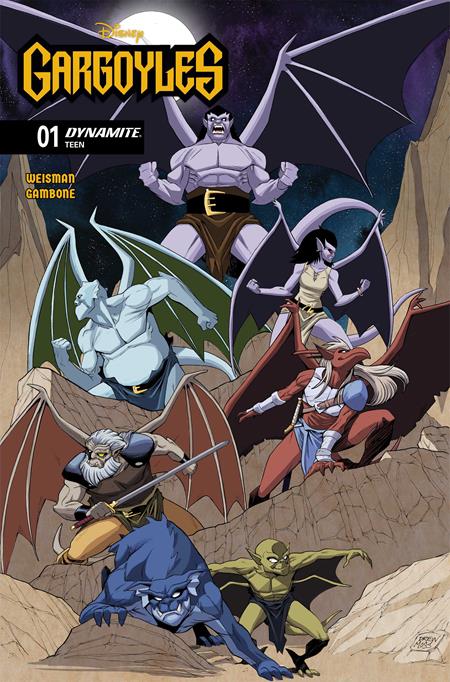 08/12/2026 GARGOYLES #1 (2026) CVR B DREW MOSS VAR DYNAMITE ENTERTAINMENT