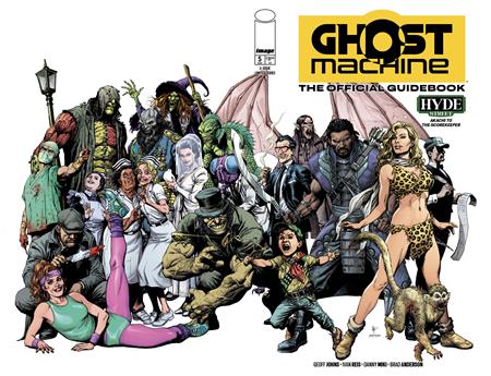 08/05/2026 GHOST MACHINE THE OFFICIAL GUIDEBOOK #5 (OF 5) CVR A GARY FRANK & BRAD ANDERSON WRAPAROUND IMAGE COMICS