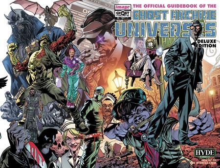 08/05/2026 GHOST MACHINE THE OFFICIAL GUIDEBOOK #5 (OF 5) CVR B BRYAN HITCH & BRAD ANDERSON WRAPAROUND VAR IMAGE COMICS