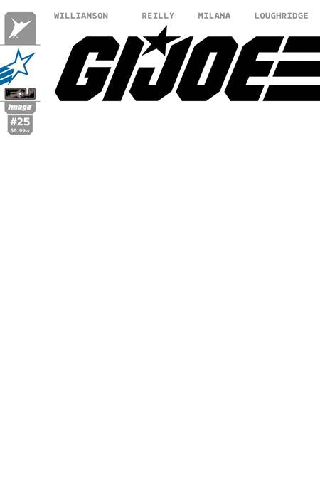 08/19/2026 GI JOE #25 CVR G BLANK SKETCH JOE VAR IMAGE COMICS