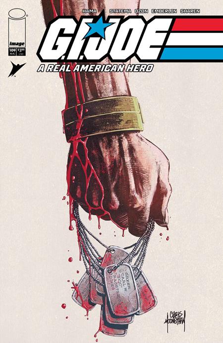 08/26/2026 GI JOE A REAL AMERICAN HERO #109 HAMA FILES EDITION CVR B CHRIS MOONEYHAM VAR IMAGE COMICS