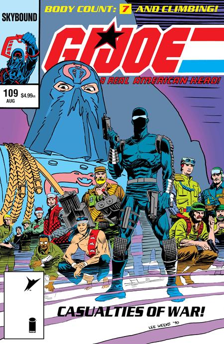 08/26/2026 GI JOE A REAL AMERICAN HERO #109 HAMA FILES EDITION CVR C LEE WEEKS FOIL VAR IMAGE COMICS