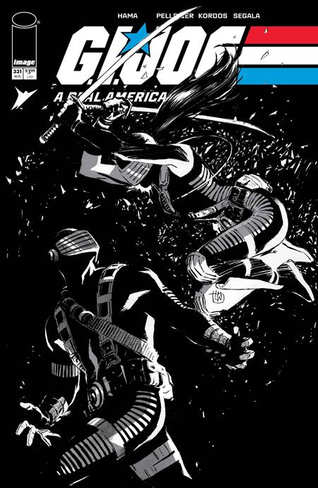 08/12/2026 GI JOE A REAL AMERICAN HERO #331 CVR B LEE WEEKS B&W VAR IMAGE COMICS