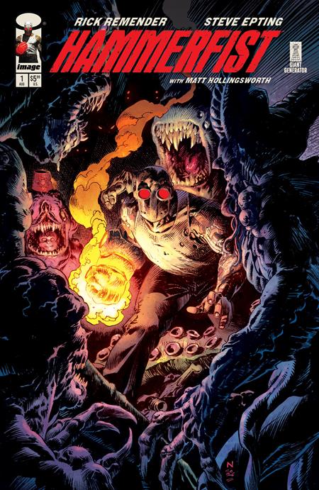 08/26/2026 HAMMERFIST #1 CVR C NIC KLEIN VAR (MR) IMAGE COMICS