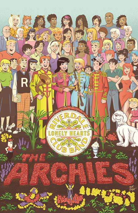 08/12/2026 LAUGH #166 FACSIMILE EDITION CVR B MATT TALBOT SGT PEPPERS VAR ARCHIE COMICS PUBLICATIONS