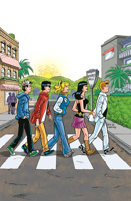 08/12/2026 LAUGH #166 FACSIMILE EDITION CVR F REX LINDSEY FOIL FULL ART ABBEY ROAD VAR ARCHIE COMICS PUBLICATIONS