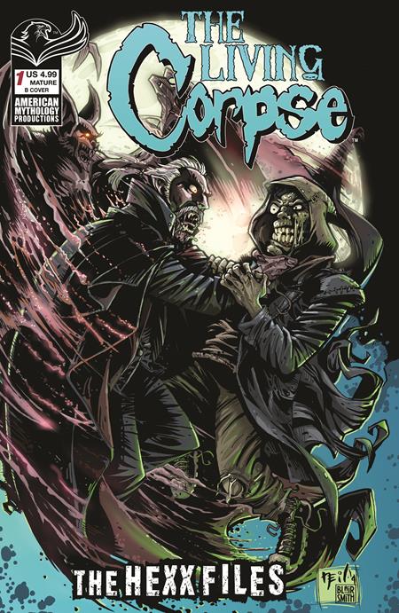 08/12/2026 LIVING CORPSE HEXX FILES #1 CVR B NEIL VOKES VAR (MR) PRANA PUBLISHERS
