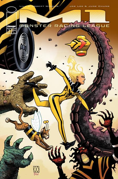 08/19/2026 M1 MONSTER RACING LEAGUE #3 CVR B MATT WAGNER VAR IMAGE COMICS