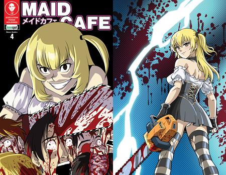 08/19/2026 MAID CAFE #4 CVR B REMY EISU MOKHTAR & WILSON GANDOLPHO FLIP COVER VAR EX POSSE HOLDINGS