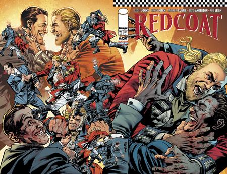 08/19/2026 REDCOAT #20 CVR A BRYAN HITCH & BRAD ANDERSON WRAPAROUND IMAGE COMICS