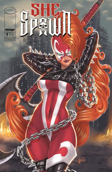 08/05/2026 SHE SPAWN #4 (OF 5) CVR B DAVE HARRIGAN VAR IMAGE COMICS