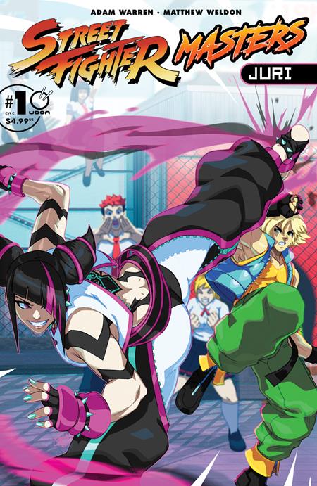 08/26/2026 STREET FIGHTER MASTERS JURI #1 (ONE SHOT) CVR C TOVIO ROGERS VAR UDON ENTERTAINMENT