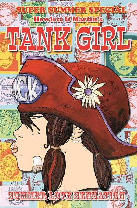 08/05/2026 TANK GIRL SUMMER LOVE SENSATION 35TH ANNIVERSARY COMIC (ONE SHOT) CVR B JAMIE HEWLETT VAR TITAN COMICS