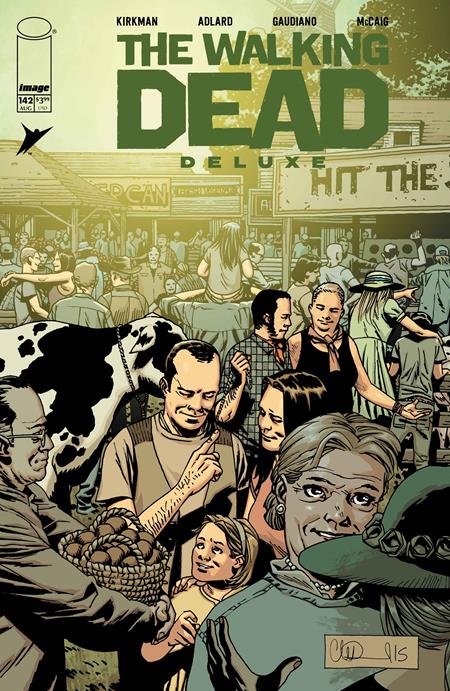 08/05/2026 WALKING DEAD DELUXE #142 CVR B CHARLIE ADLARD & DAVE MCCAIG VAR (MR) IMAGE COMICS