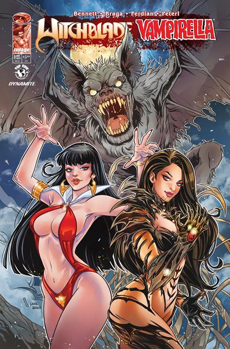 08/26/2026 WITCHBLADE VAMPIRELLA #1 (ONE SHOT) CVR A LAURA BRAGA IMAGE COMICS