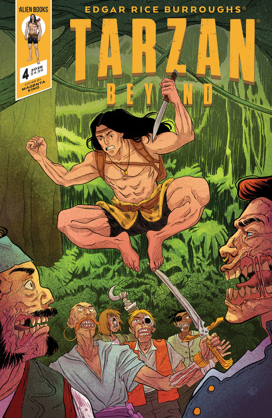 10/21/2026 Tarzan Beyond #4 Variant B (King) IDW PUBLISHING