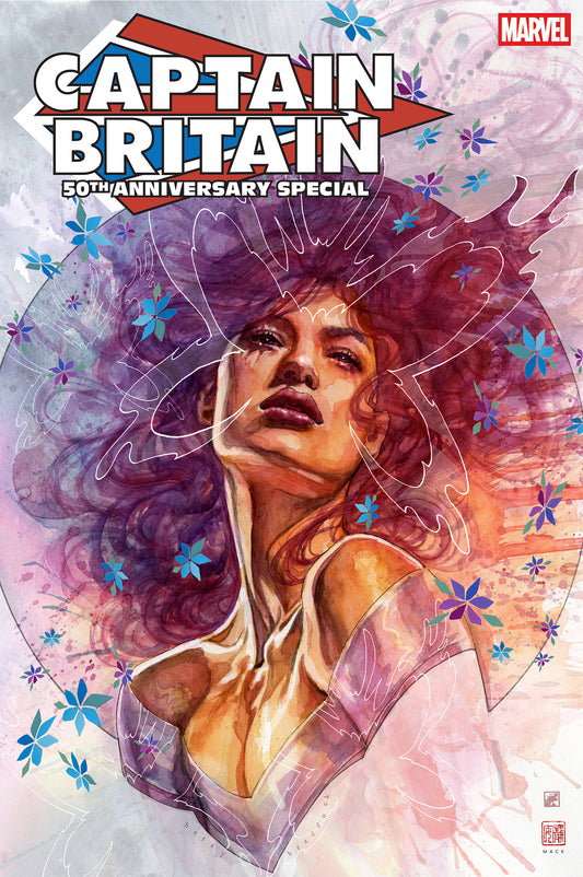 10/14/2026 CAPTAIN BRITAIN 50TH ANNIVERSARY SPECIAL #1 DAVID MACK VARIANT MARVEL