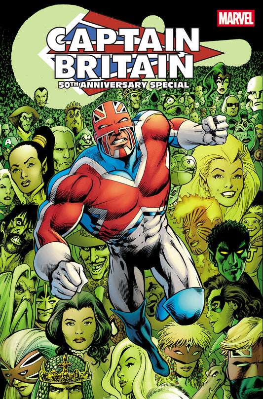 10/14/2026 CAPTAIN BRITAIN 50TH ANNIVERSARY SPECIAL #1 MARVEL