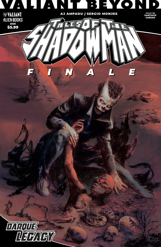 10/28/2026 Valiant Beyond: Tales of the Shadowman Finale--Darque Legacy Cover A (Caruso) IDW PUBLISHING