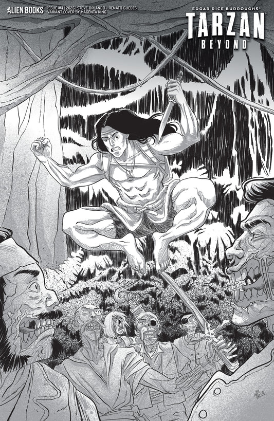 10/21/2026 Tarzan Beyond #4 Variant D (King B&W) IDW PUBLISHING