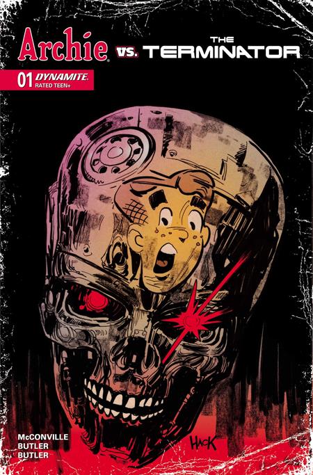 10/07/2026 ARCHIE VS THE TERMINATOR #1 CVR C ROBERT HACK VAR DYNAMITE ENTERTAINMENT