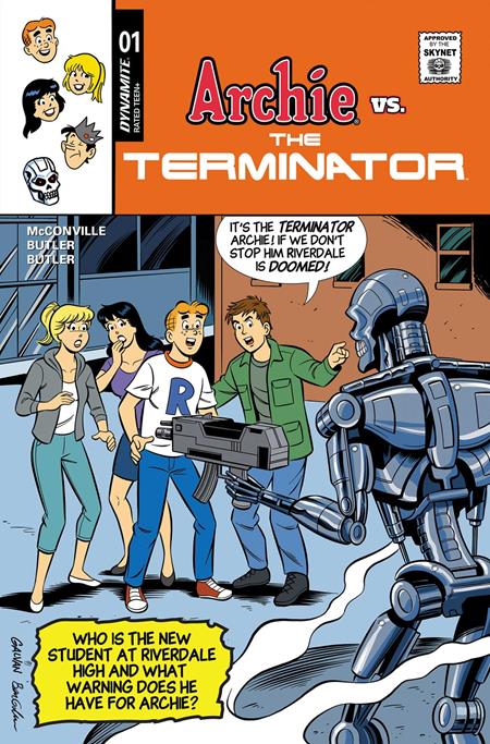 10/07/2026 ARCHIE VS THE TERMINATOR #1 CVR D BILL GALVAN VAR DYNAMITE ENTERTAINMENT