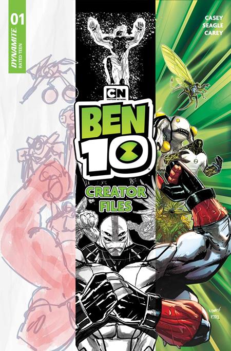 10/07/2026 BEN 10 #1 CREATOR FILES (ONE SHOT) CVR A ROBERT CAREY DYNAMITE ENTERTAINMENT