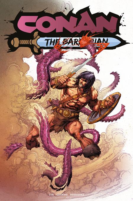 10/28/2026 CONAN THE BARBARIAN #36 CVR A MARK BAGLEY (MR) TITAN COMICS