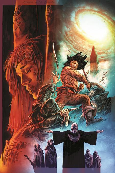 10/28/2026 CONAN THE BARBARIAN #36 CVR E DOUG BRAITHWAITE VIRGIN FOIL VAR (MR) TITAN COMICS