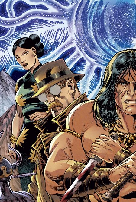 10/21/2026 CONAN THE BARBARIAN TIDES OF THE TYRANT KING #2 (OF 4) CVR E JESUS MERINO VIRGIN CARDSTOCK VAR (MR) TITAN COMICS