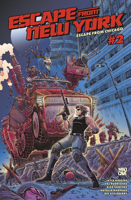 10/28/2026 ESCAPE FROM NEW YORK ESCAPE FROM CHICAGO #2 CVR B JAMES STOKOE VAR MAD CAVE STUDIOS