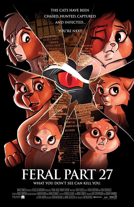 10/28/2026 FERAL #27 CVR B ALLEN PASSALAQUA & TONY FLEECS URBAN LEGENDS HOMAGE VAR IMAGE COMICS