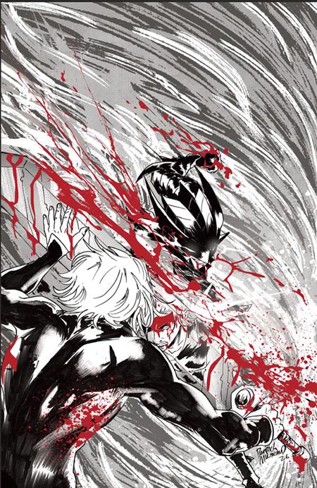 10/28/2026 FIREBORN #5 CVR E PATRICK MULHOLLAND BLACK AND WHITE AND BLOOD VIRGIN CARDSTOCK VAR IMAGE COMICS