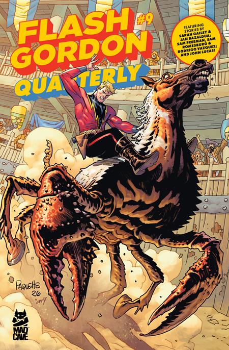 10/21/2026 FLASH GORDON QUARTERLY #9 MAD CAVE STUDIOS
