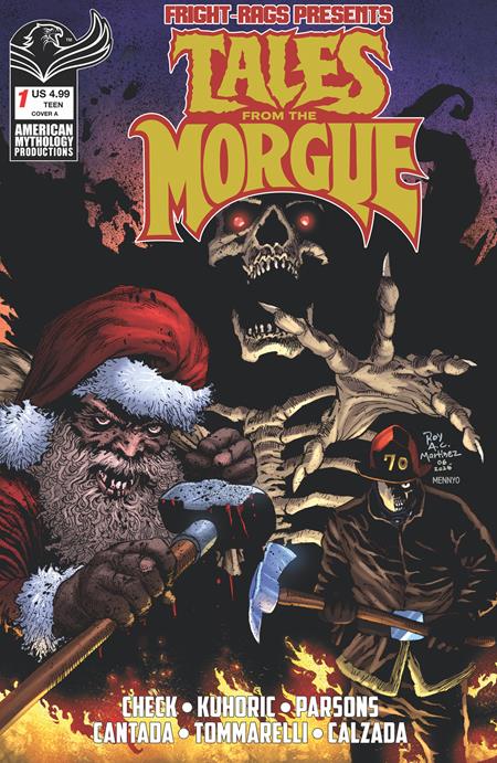 10/28/2026 FRIGHT RAGS PRESENTS TALES FROM THE MORGUE #1 (ONE SHOT) CVR A ROY ALLAN MARTINEZ PRANA PUBLISHERS