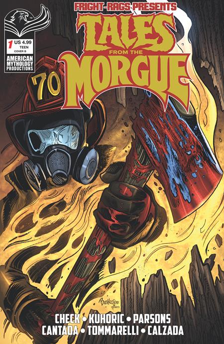 10/28/2026 FRIGHT RAGS PRESENTS TALES FROM THE MORGUE #1 (ONE SHOT) CVR B BUZ HASSON VAR PRANA PUBLISHERS