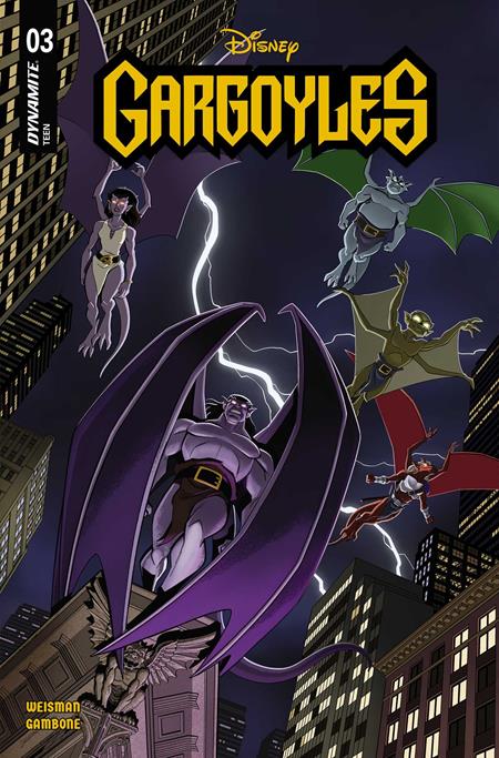 10/14/2026 GARGOYLES (2026) #3 CVR B DREW MOSS VAR DYNAMITE ENTERTAINMENT