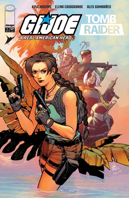 10/07/2026 GI JOE A REAL AMERICAN HERO TOMB RAIDER #1 (OF 5) CVR A ELENA CASAGRANDE & ALEX GUIMARAES IMAGE COMICS