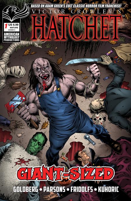 10/28/2026 GIANT SIZED HATCHET HALLOWEEN #1 (ONE SHOT) CVR C RICHARD BONK VAR PRANA PUBLISHERS