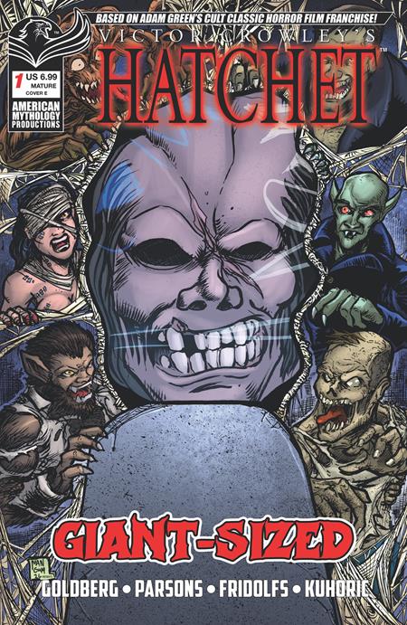 10/28/2026 GIANT SIZED HATCHET HALLOWEEN #1 (ONE SHOT) CVR E GABRIEL MANGUM VAR PRANA PUBLISHERS