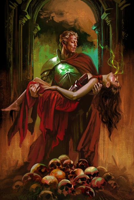 10/07/2026 HAWKMOON THE MAD GOD #1 (OF 2) CVR E CLAUDIA CARANFA VIRGIN CARDSTOCK VAR (MR) TITAN COMICS