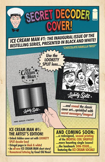 10/14/2026 ICE CREAM MAN #1 CHOCOLATE VANILLA TWIST EDITION (MR) IMAGE COMICS