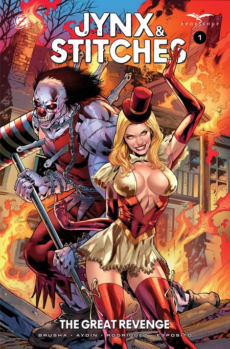 10/14/2026 JYNX AND STITCHES THE GREAT REVENGE #1 (OF 3) CVR A IGOR VITORINO ZENESCOPE ENTERTAINMENT